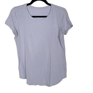 Lululemon Womens 2 Lavender Purple Crew Neck Love Tee Short Sleeve Tshirt Top